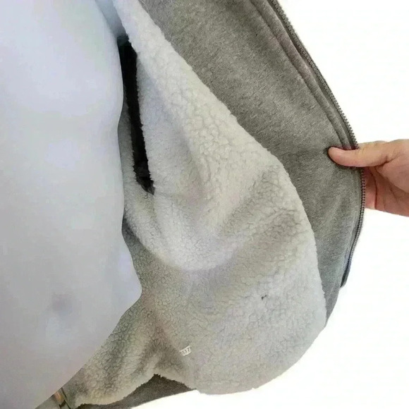 Kenpo Zip Up Hoodie/Gray/ Lined/New Without Tags /Men's XXL - Picture 5 of 8